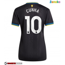 Ženske Nogometnih dresov Manchester United Matheus Cunha #10 Tretji 2025-26 Kratki rokavi